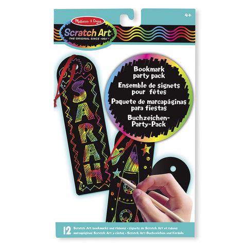 Bookmark Scratch Art Party Pack