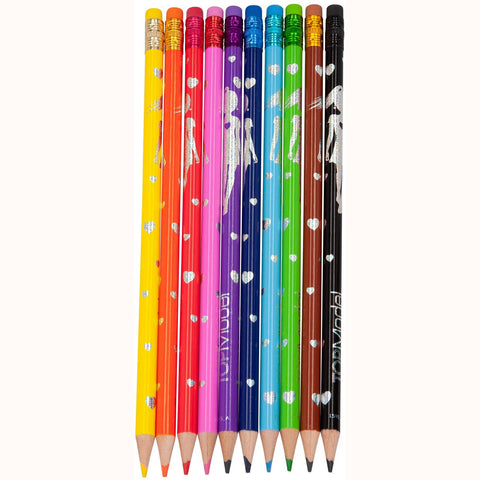 Erasable Colour Pencils by Depesche, out of pack