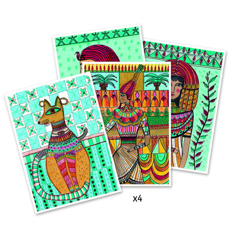 Egyptian Art - Felt Tip Art Set by Djeco
