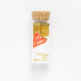 Je T'aime Pendant, in glass vial with cork