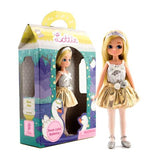 Swan Lake Ballerina Lottie Doll, boxed and unboxed doll