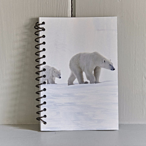 Small Polar Bear Note Book