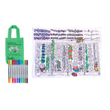 Doodle Placemat to Go: Garden, Grow, Eat!, contents on white