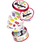 Dobble 123 tin open and cards coming out