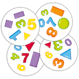 Dobble 123 example cards