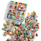 Little Feminist Puzzle, box and pieces displayed