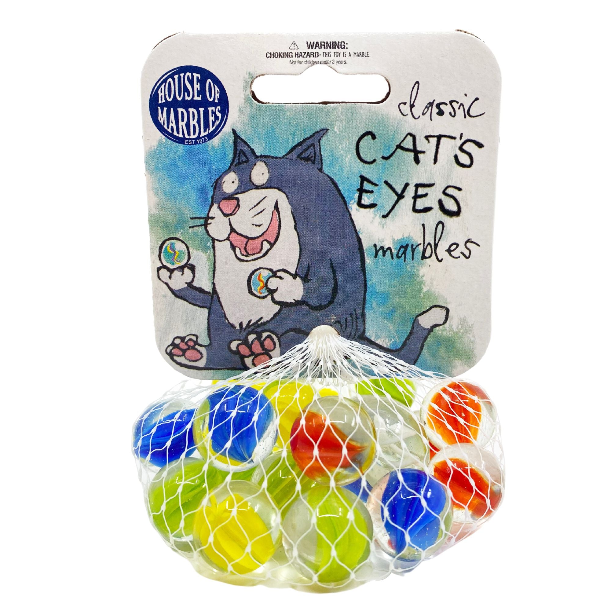 Net Bag Marbles - Cat's Eye Classic