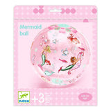 Inflatable Mermaid Ball, in packaging 