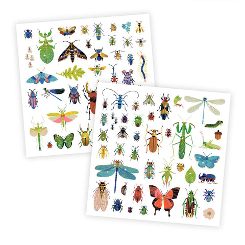 Microcosms - 160 Metallic Stickers by Djeco