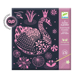 Wonderful World - Glow in the Dark Scratch Card Art, in packet