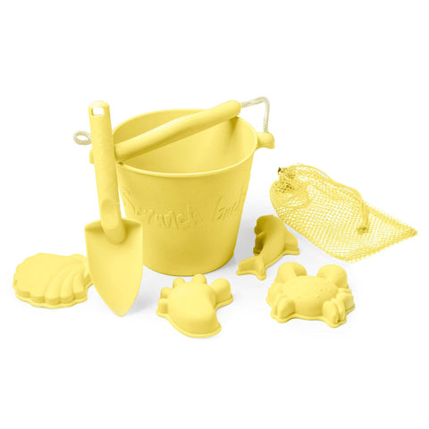 Scrunch Sand Moulds - Lemon (Footprints Set)