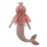 Wilberry mermaid pink hair, back view