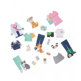 At The Vet - Magnetic Dress Up, sample outfits etc magnets