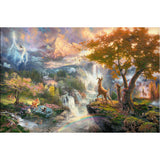 Bambi's First Year - Thomas Kinkade Jigsaw Puzzle, scene