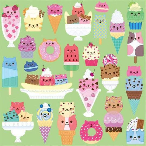 Cat Café Puzzle - 500 pieces, puzzle full image flat