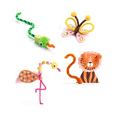 Jungle Animal Crafts Kit, 4 designs completed