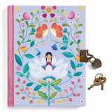 Marie Lockable Notebook, closed with lock and keys