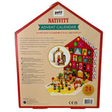 Nativity Advent Calendar (24 surprises inside! Chocolate free), back of box