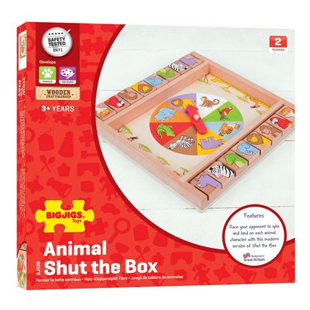 Animal shut the box - boxed 