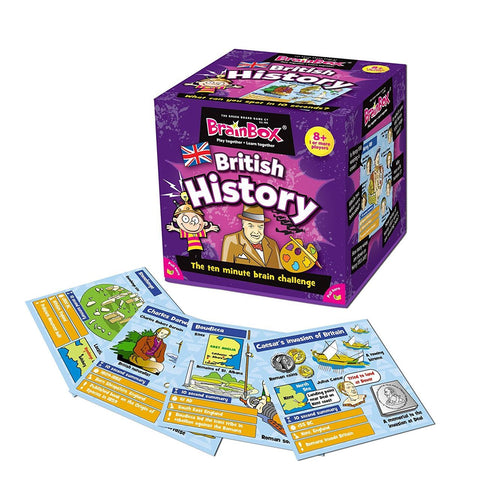 British History Brain Box and sample cards