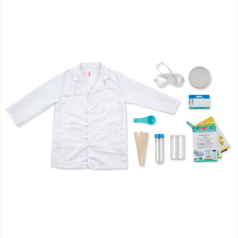 Scientist Role Play Set, contents unpackaged 