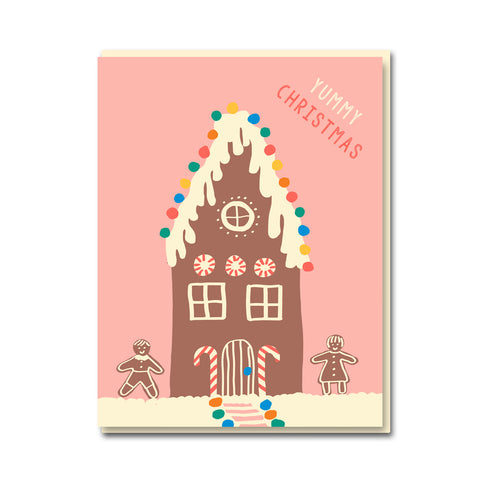 Gingerbread House Christmas Card