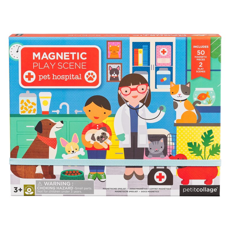 Pet Hospital - Magnetic Play Scene, front of box image 
