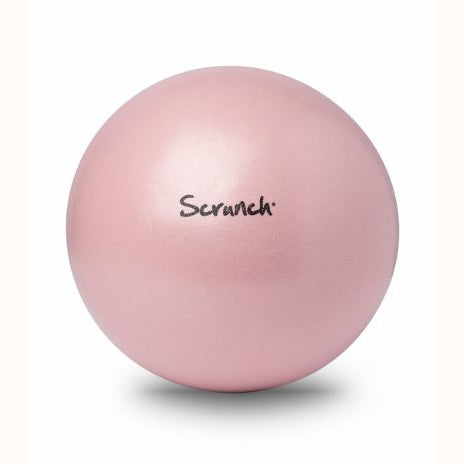 Scrunch Ball - Old Rose, unpacked 
