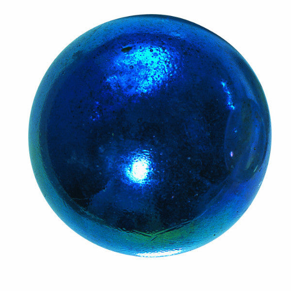 Lustered Blue Marble (medium) 22mm