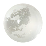 Crystal World Map Marble 30mm, no stand 