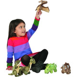 Dinosaur Finger Puppet Collection played with by girl 