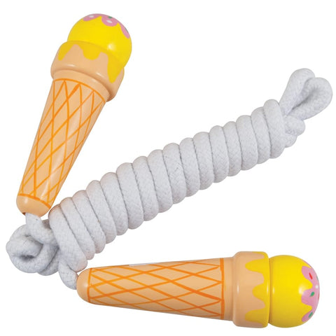 Ice-Cream Skipping Rope, handles either side of rope