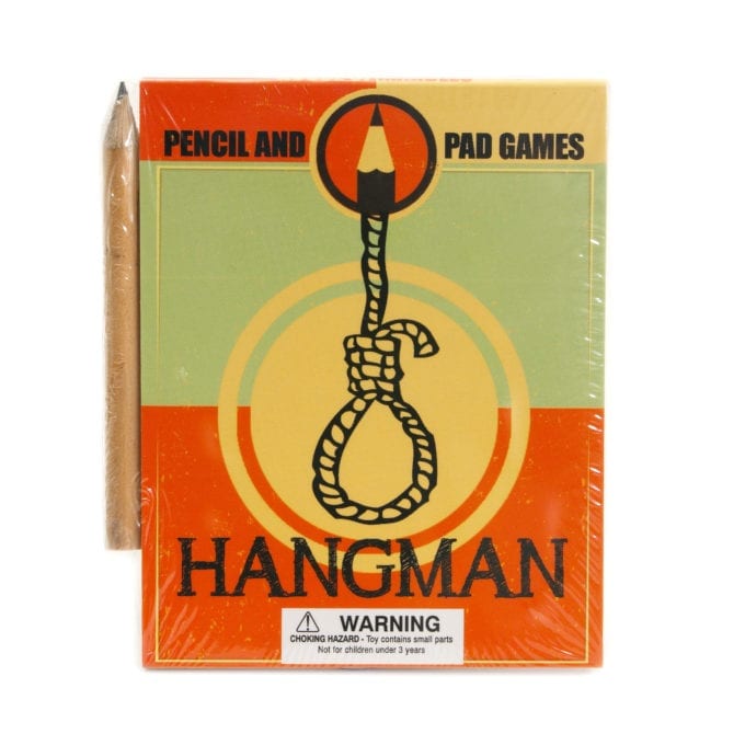 Hangman Game Pad: Hangman Puzzle Activity by Simmons, Dean