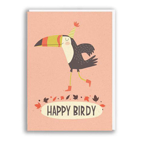 Happy Birdy Birthday Card