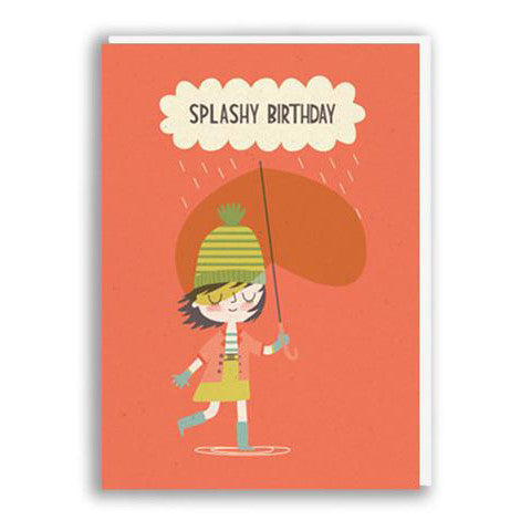 Splashy Birthday Card