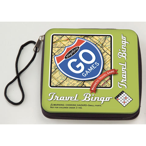 Travel Bingo - Magnetic Travel Game in case