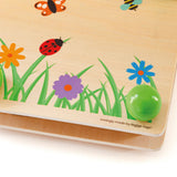 Flower Press, close up detail of corner