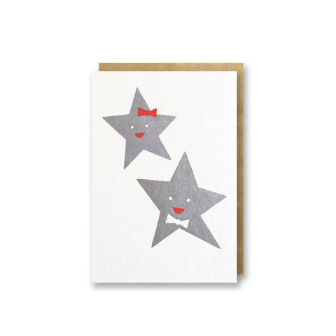 Stars Greetings Card
