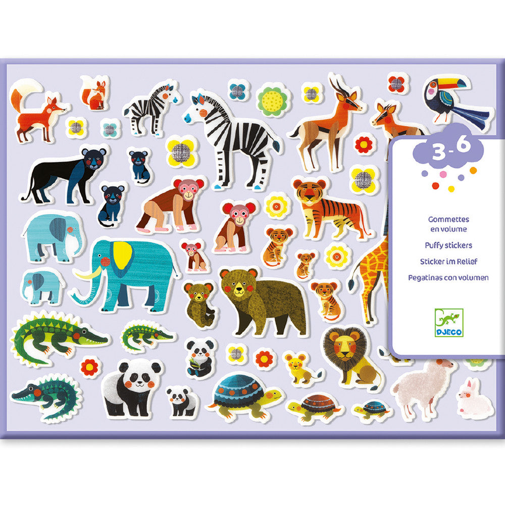 Mothers & Babies - Puffy Stickers, front of pack 
