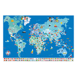Poppik Poster & Stickers - Flags Of The World, finished map