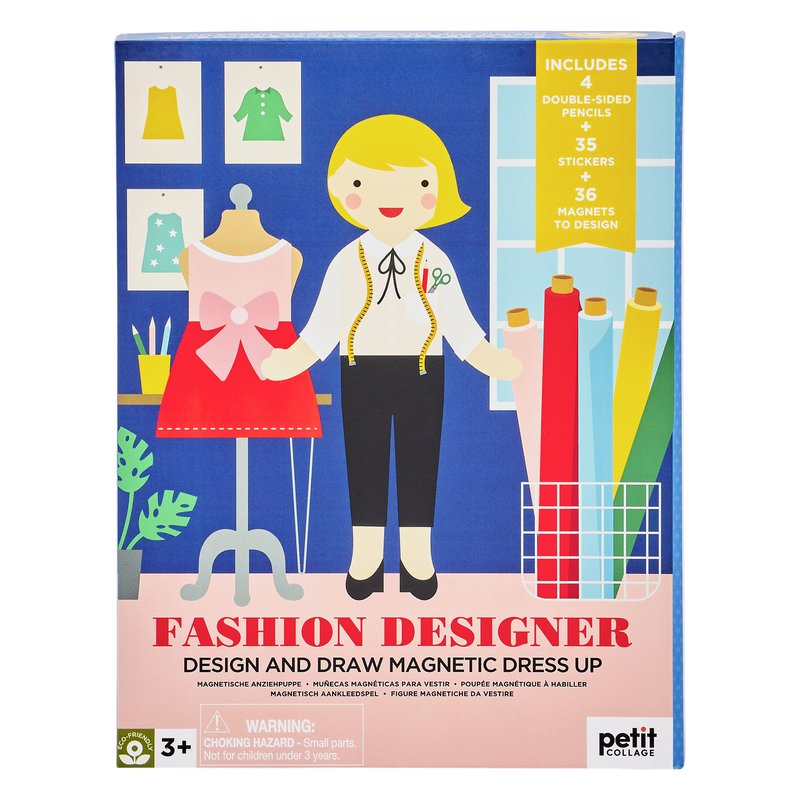 Fashion Designer Design Draw Magnetic Dress Up
