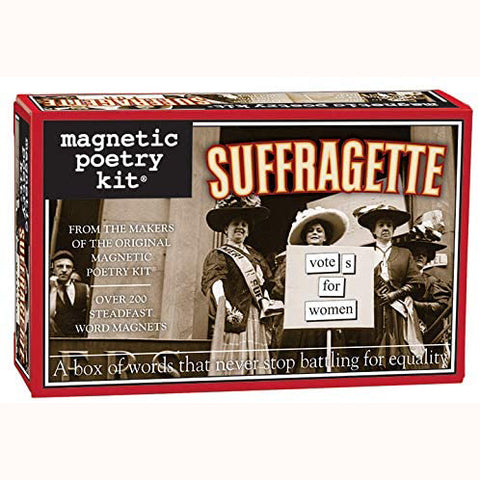 Magnetic Poetry Kit: Suffragette, boxed 