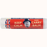 Stiff Upper Lip Balm, out of packaging, view 2