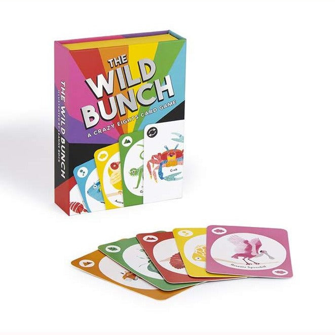 The wild bunch, box and sample cards 