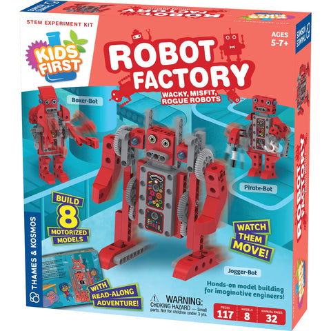 Robot Factory , front of box 
