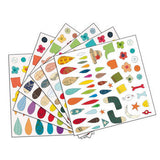 Create Animals With Stickers - by Djeco, sticker sheets