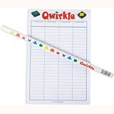 Qwirkle Bonus Pack, pad and pencil 