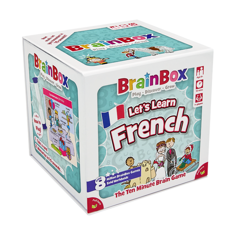 Brain Box - Let's Learn French, boxed front image