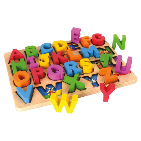 abc board unboxed different letters exposed