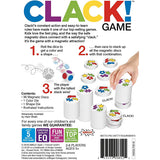 CLACK! Magnetic Game, back of box